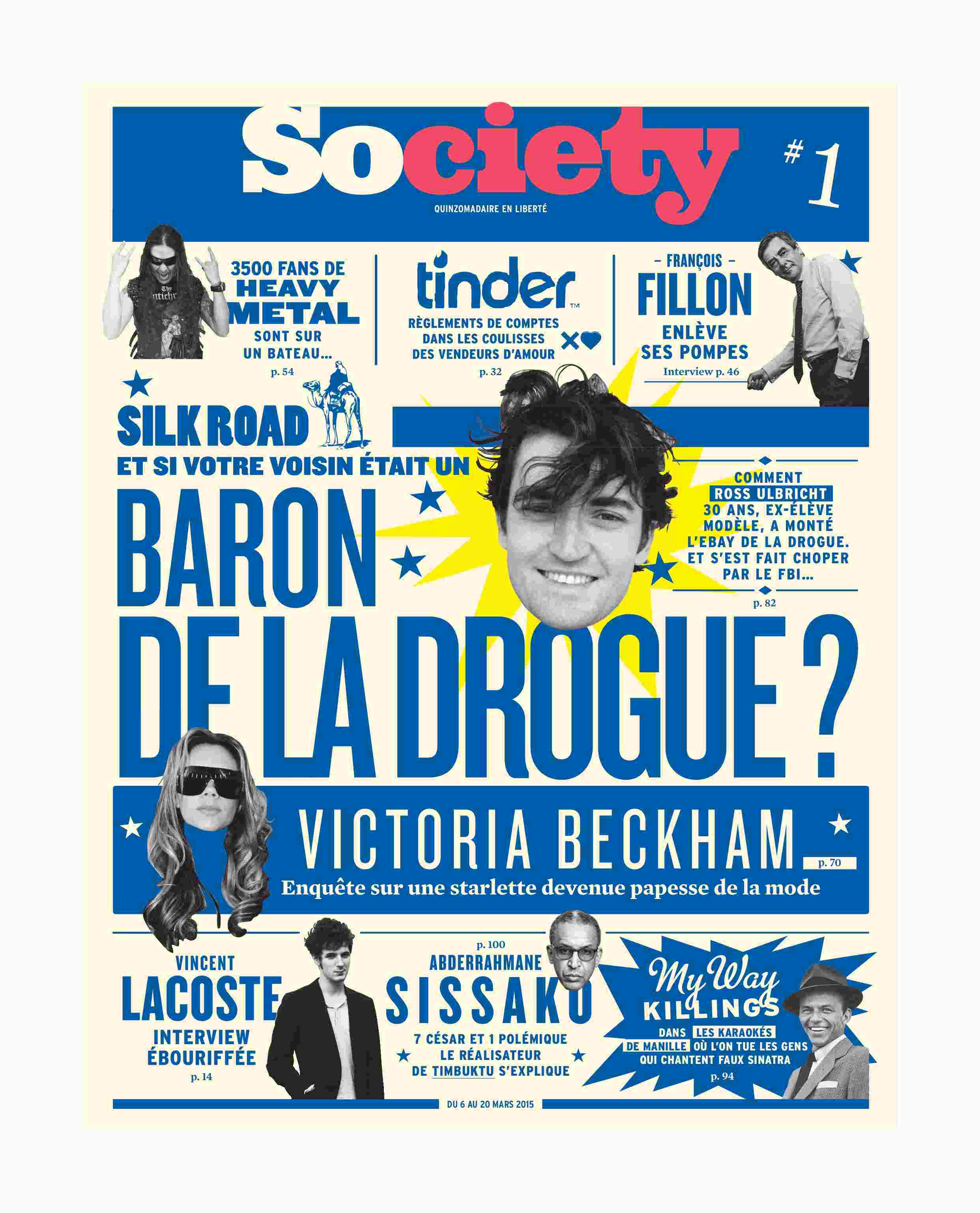 Affiche Society #1, mars 2015 - Image 3