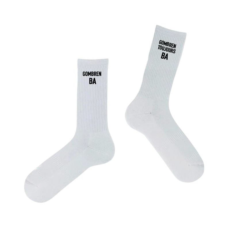 Chaussettes “Gombren, toujours ba”