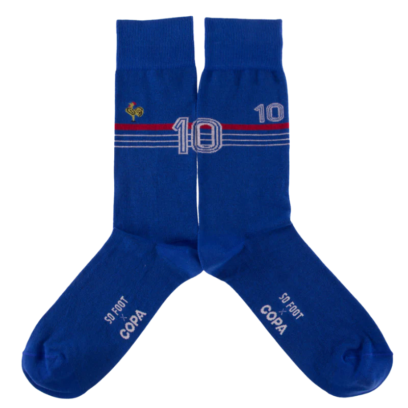 Chaussettes So Foot "France 98 Numéro 10"