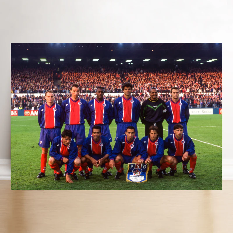 Photo d'équipe du Paris SG, Finale 1996 - Image 2