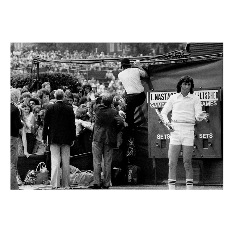 Ilie Nastase, Wimbledon 1977 - Image 3