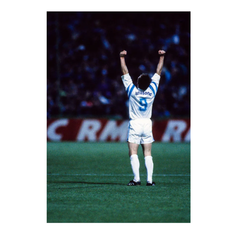 Jean-Pierre Papin fête le titre de l'OM, 1991 - Image 3
