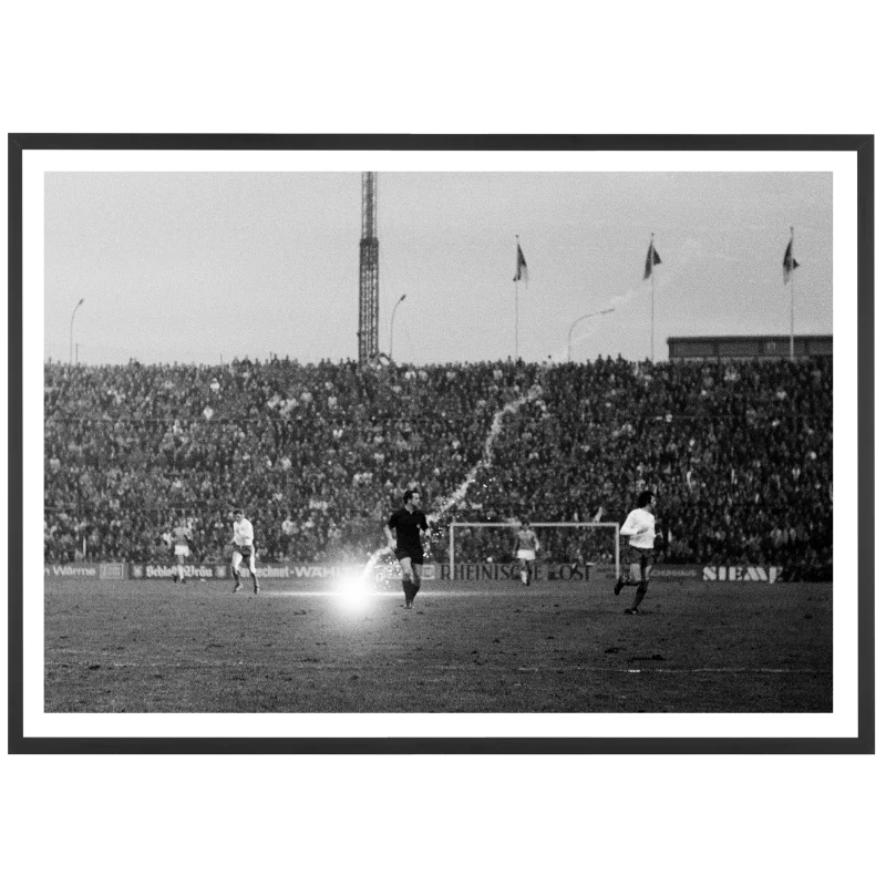 Jet de fumigène à Mönchengladbach, 1971