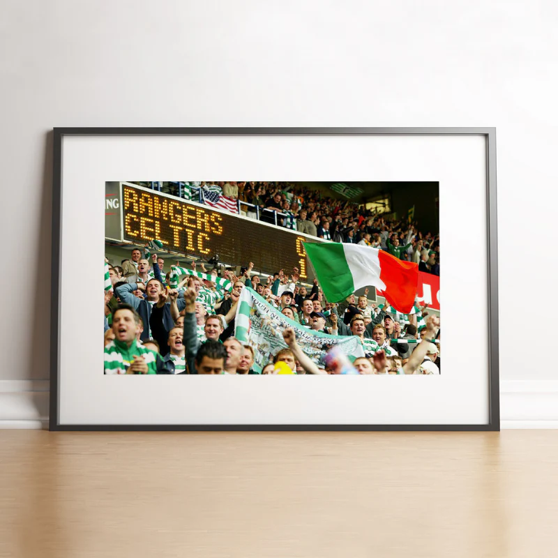 Joie des fans du Celtic Glasgow, Old Firm 2003 - Image 2