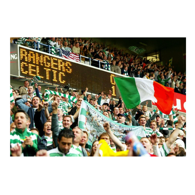 Joie des fans du Celtic Glasgow, Old Firm 2003 - Image 3