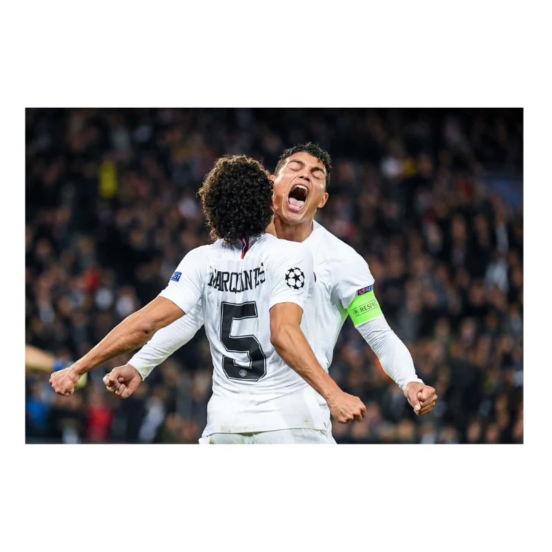 La rage de Thiago Silva et Marquinhos, 2018 - Image 3