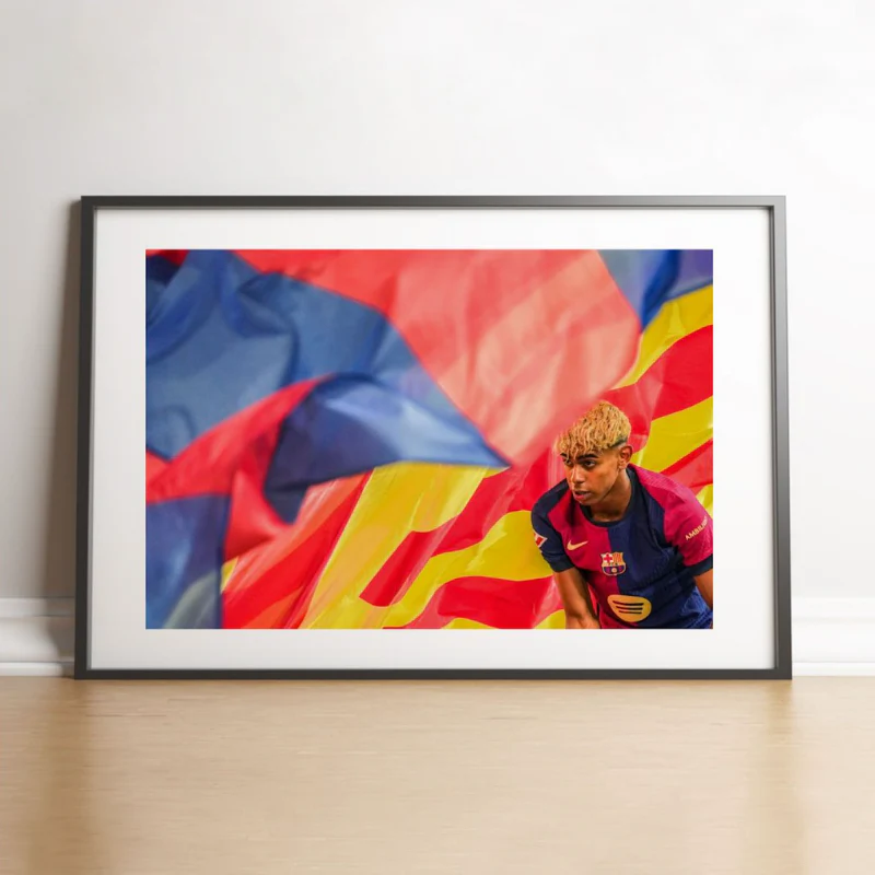 Lamine Yamal et le drapeau blaugrana, 2025 - Image 2