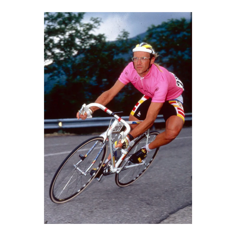 Laurent Fignon avec le maillot rose, 1989 - Image 3