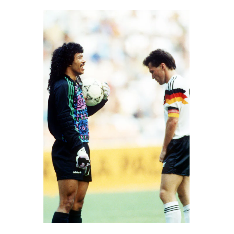Lothar MatthÀus et René Higuita, Mondial 1990 - Image 3