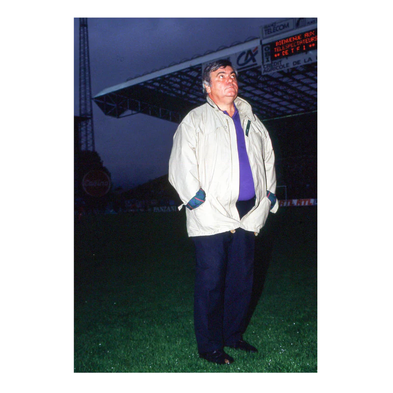 Loulou Nicollin sur la pelouse de Geoffroy-Guichard, 1990 - Image 3