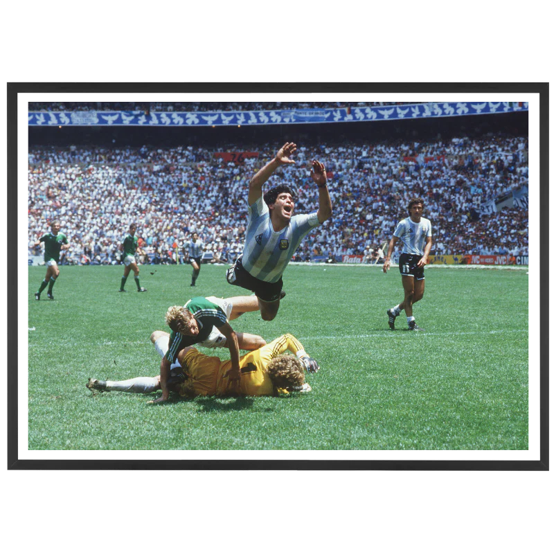 Maradona face à l'Allemagne, 1986