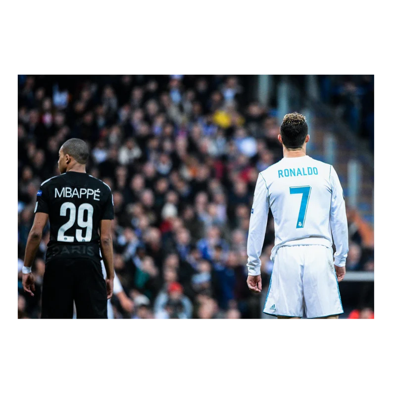 Mbappé et Cristiano Ronaldo, C1 2018 - Image 3