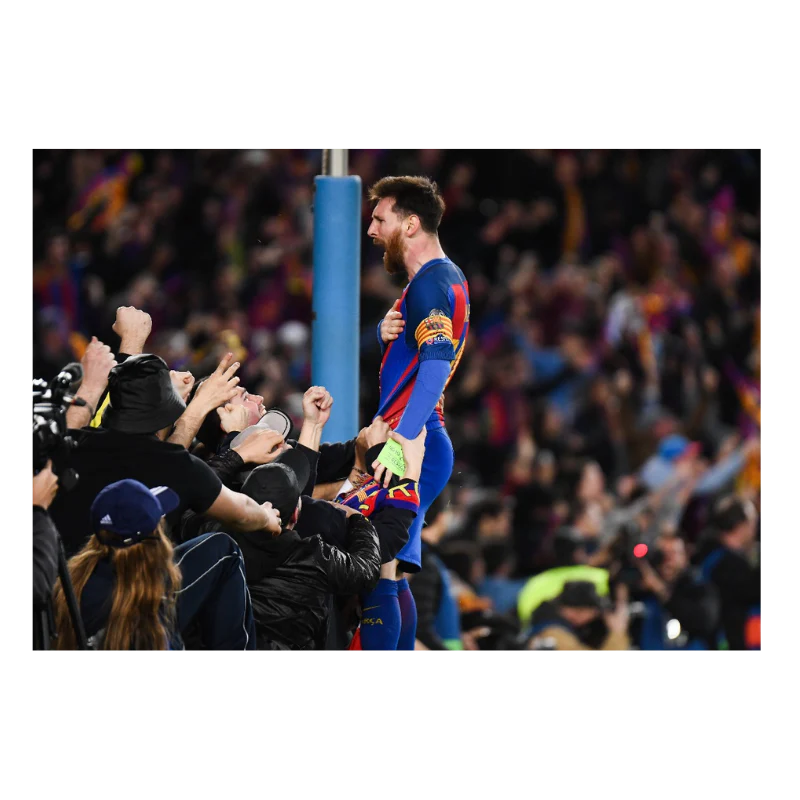 Messi fête la Remontada, 2017 - Image 3