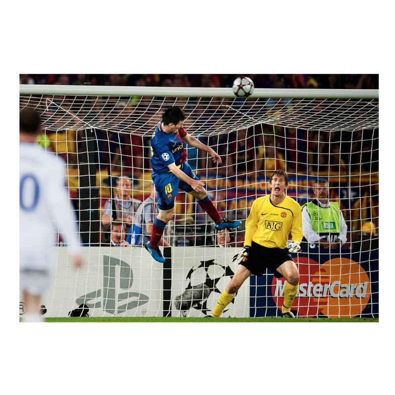 Messi s’envole contre Manchester, C1 2009 - Image 3