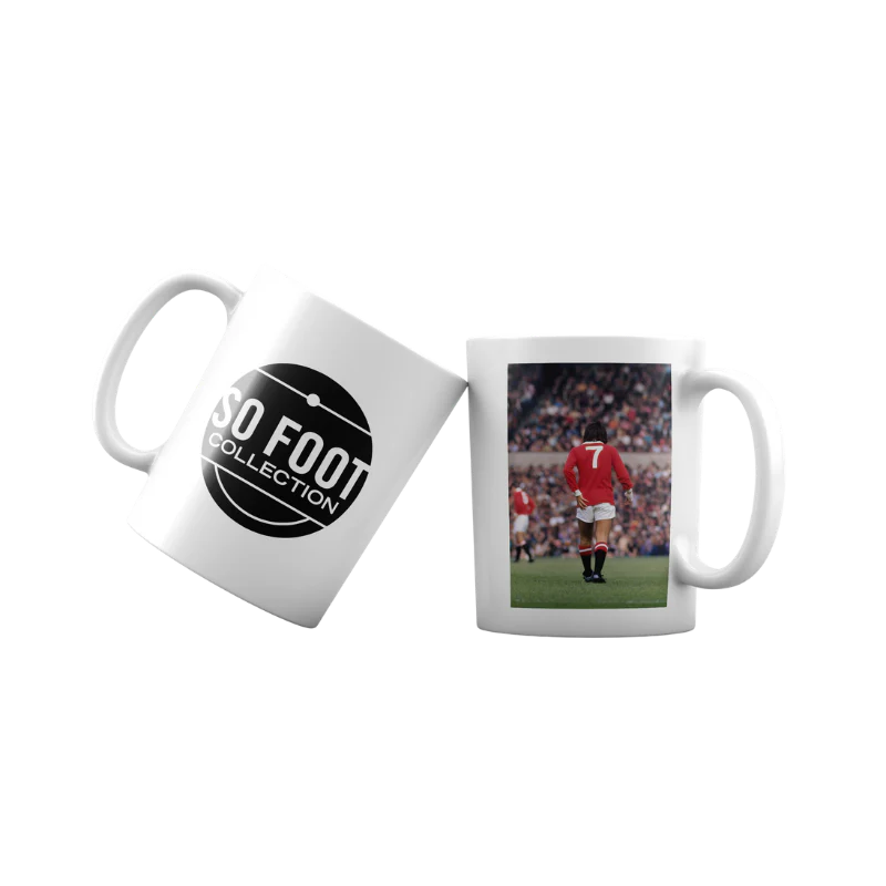 Mug George Best de dos