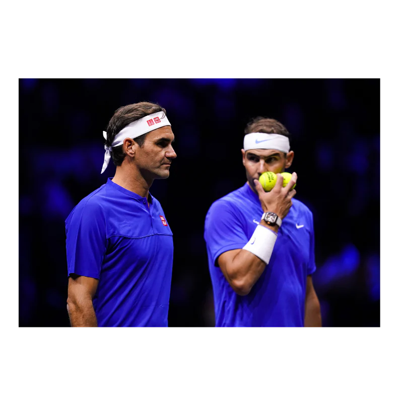 Nadal et Federer en double légendaire, 2022 - Image 3