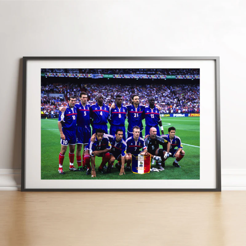 Photo d'équipe des Bleus, Finale Euro 2000 - Image 2