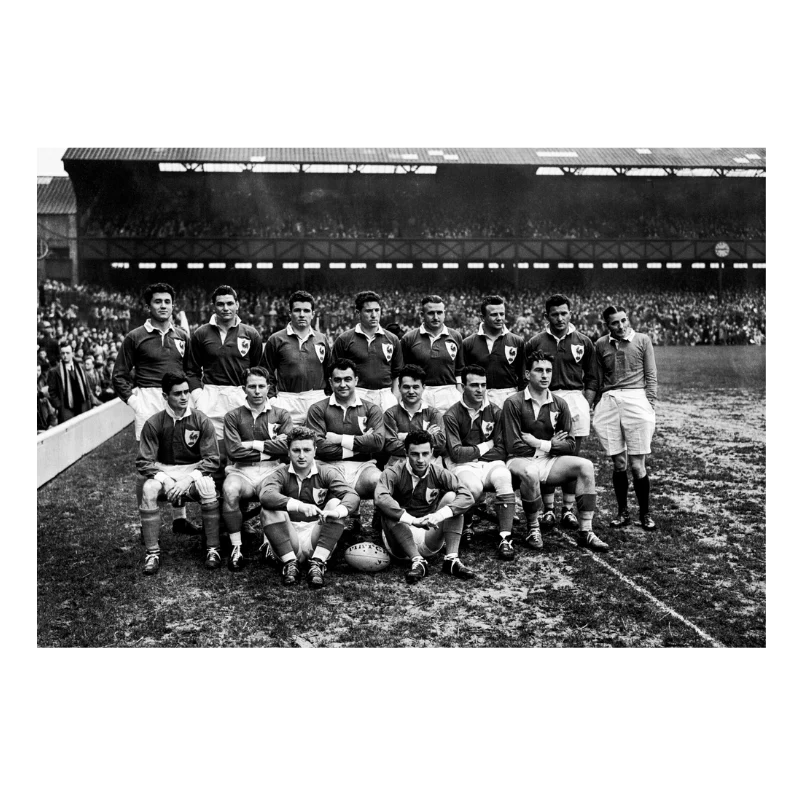 Photo d'équipe du XV de France, 1951 - Image 3