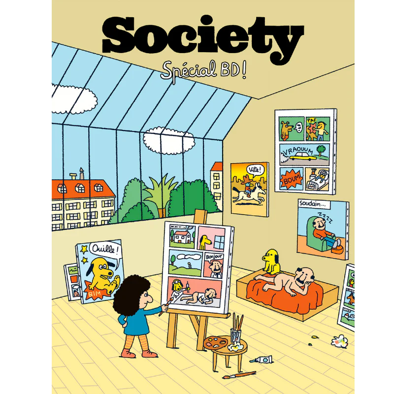 Puzzle couverture Society  « La peintresse » - Image 3