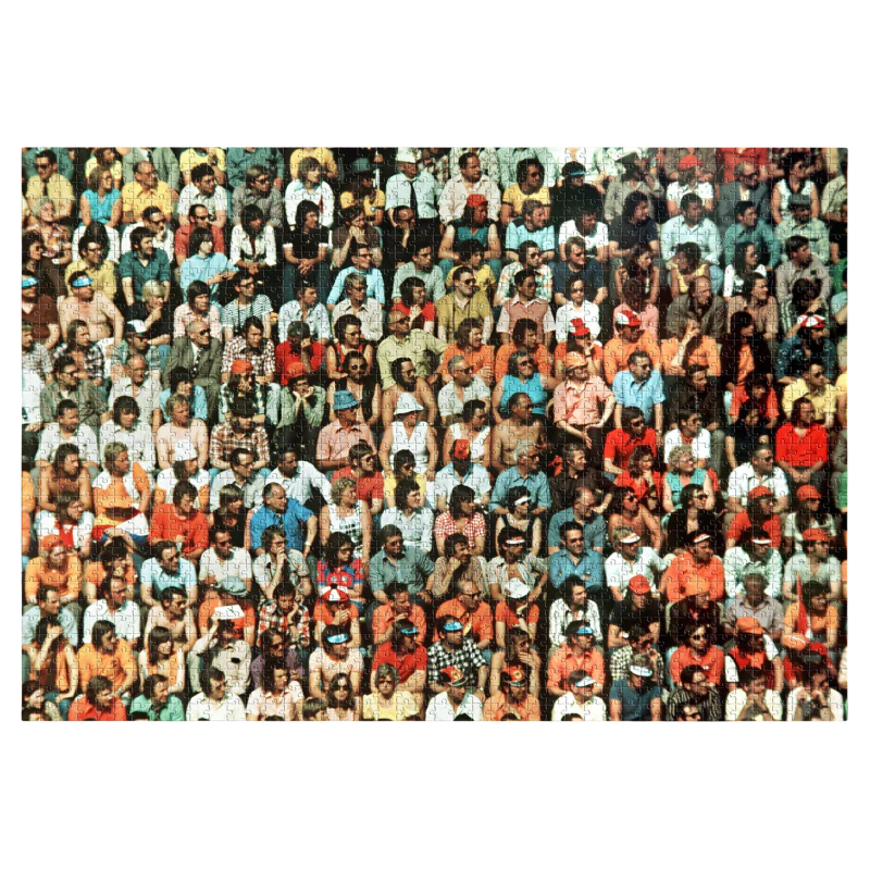 Puzzle  « Tribune de coupe du monde, 1974 » - Image 2