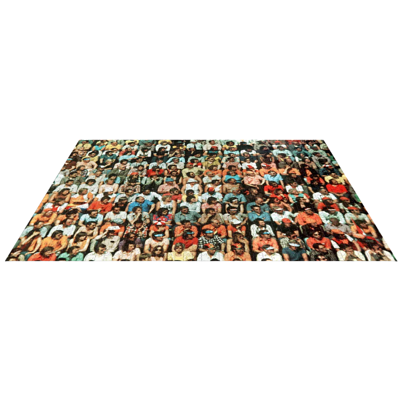 Puzzle  « Tribune de coupe du monde, 1974 » - Image 3