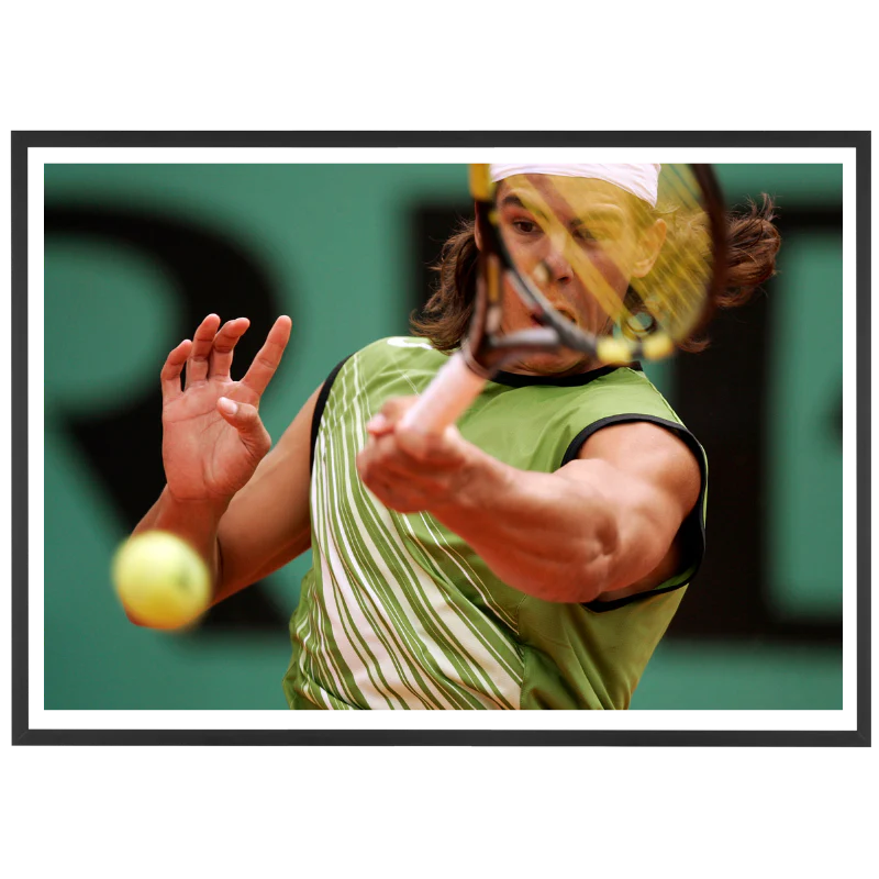 Le bras gauche de Rafael Nadal, Roland Garros 2005