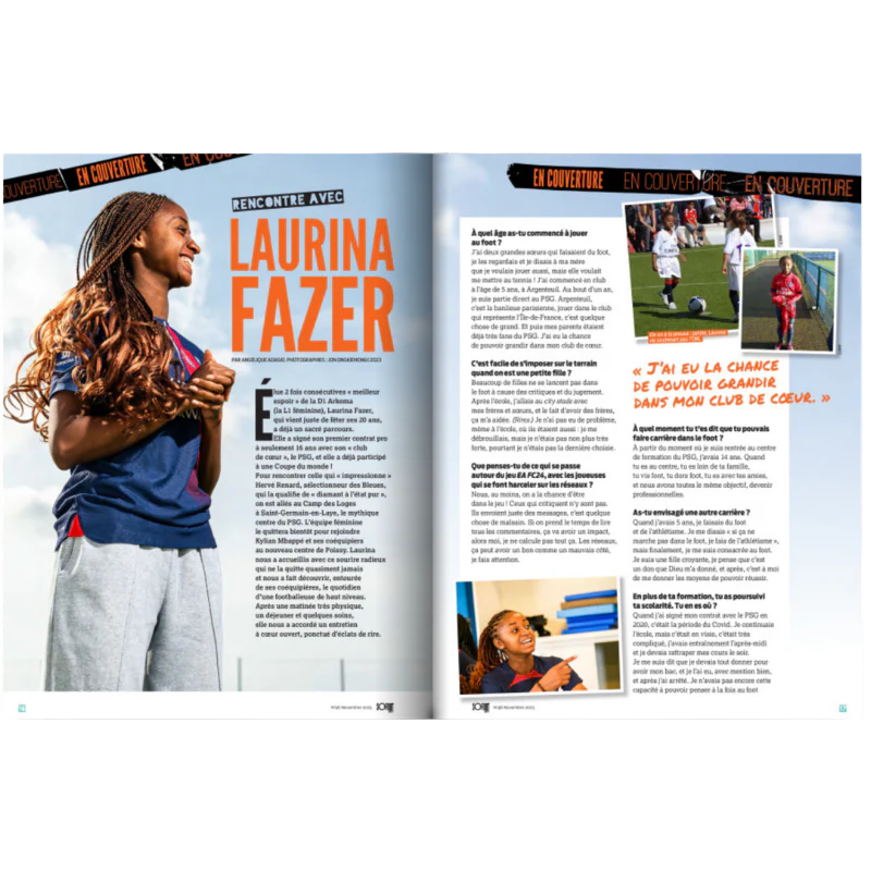 So Foot Club n°96 – Laurina Fazer, l’étoile montante du foot féminin - Image 3