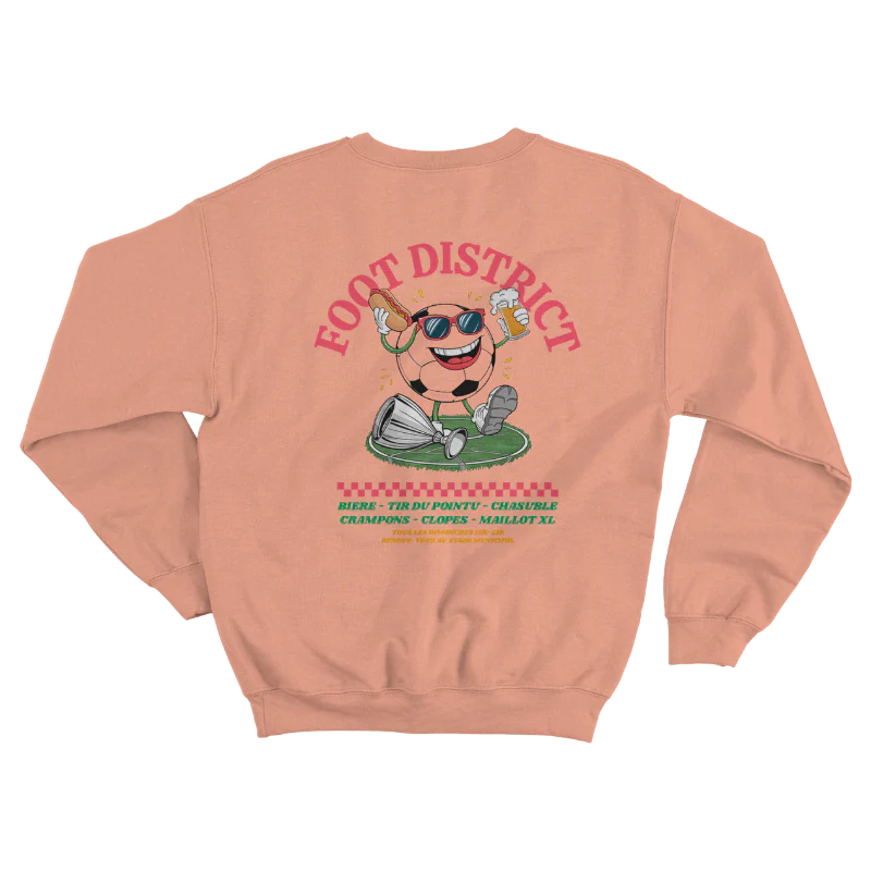 Sweat "Football District" : bière, pointu, chasuble - Image 5