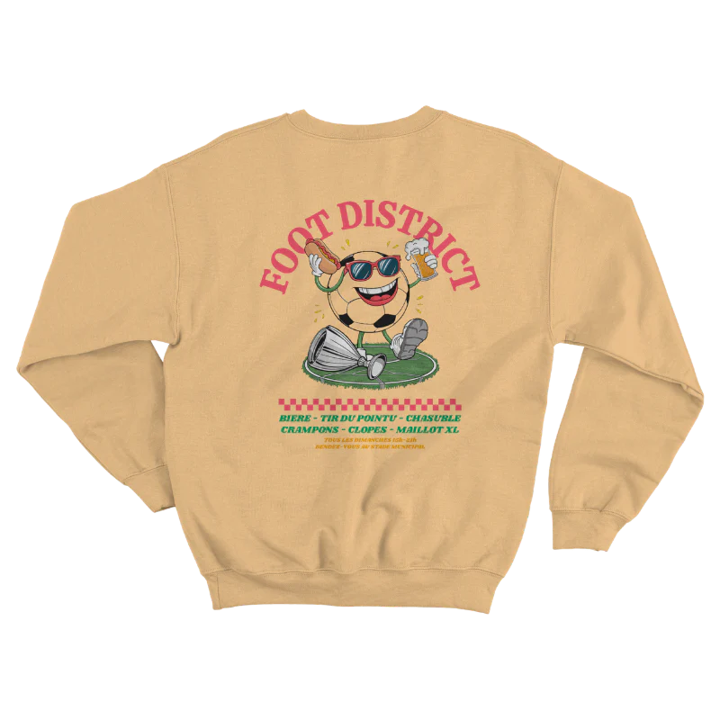 Sweat "Football District" : bière, pointu, chasuble - Image 9