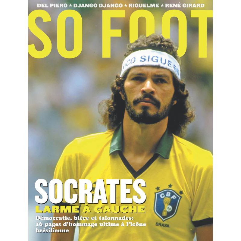 T-Shirt Couv So Foot « Hommage à Socrates » - Image 3
