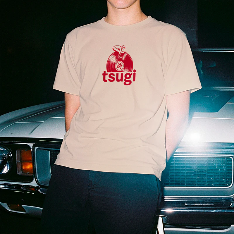 T-Shirt "disque-jockey Tsugi" natural raw - Image 2