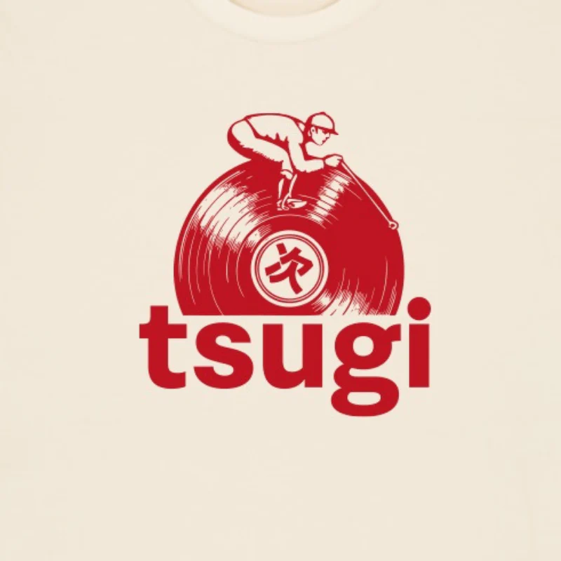 T-Shirt "disque-jockey Tsugi" natural raw - Image 3