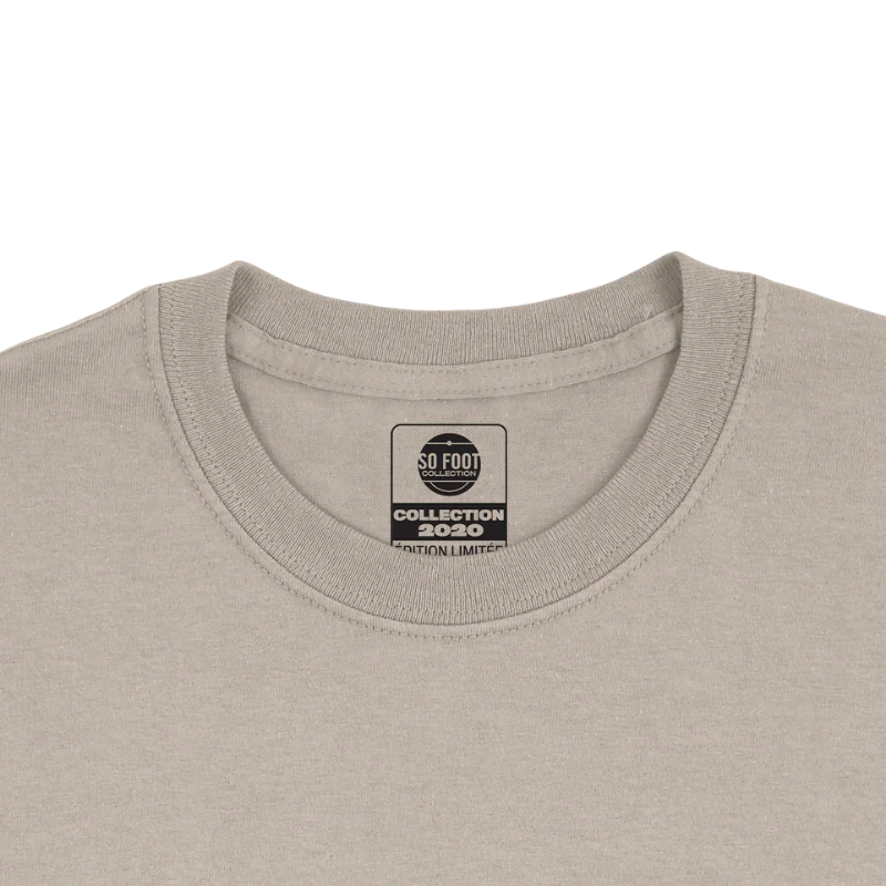 T-Shirt Couv So Foot « Droite ou gauche ? » desert dust - Image 3