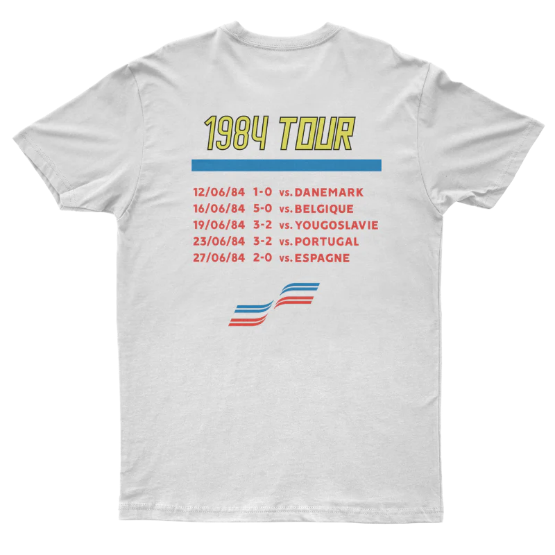 T-Shirt "France 1984" On Tour - Image 4