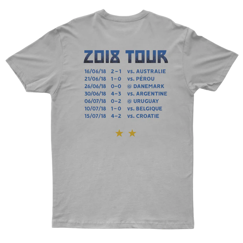 T-Shirt "France 2018" On Tour - Image 6