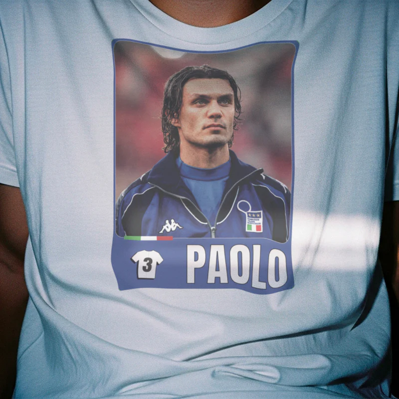 T-Shirt « Paolo » Maldini Italie - Image 2