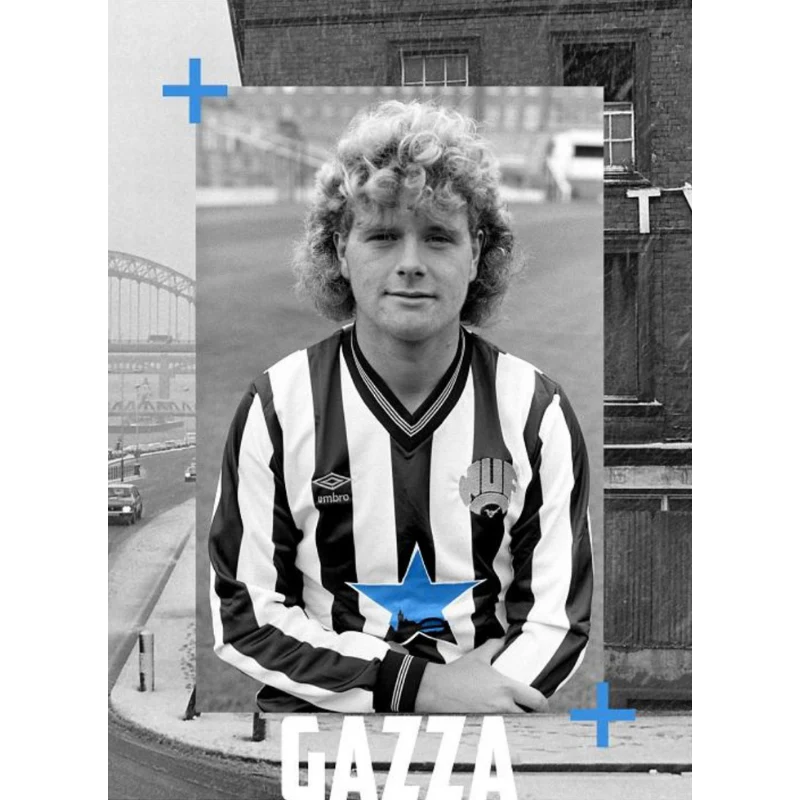 T-Shirt Paul Gascoigne blanc - Image 3