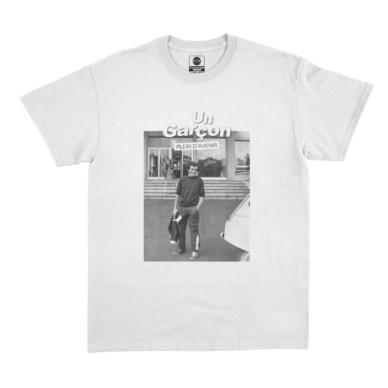 T-Shirt "Platini plein d'avenir" blanc