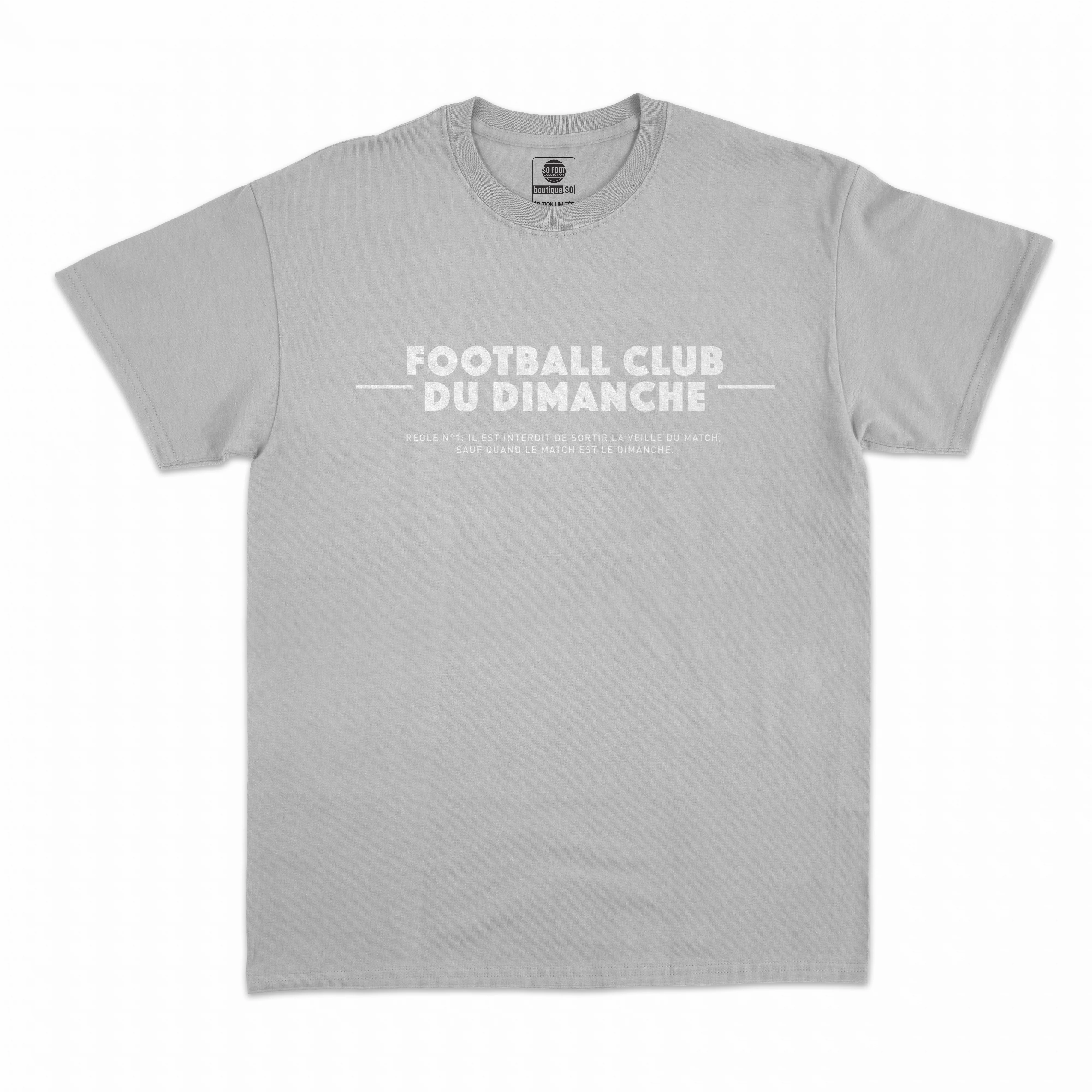 T-shirt “Règle n°1 Football Club du Dimanche: Sortir Veille du Match” - Image 5