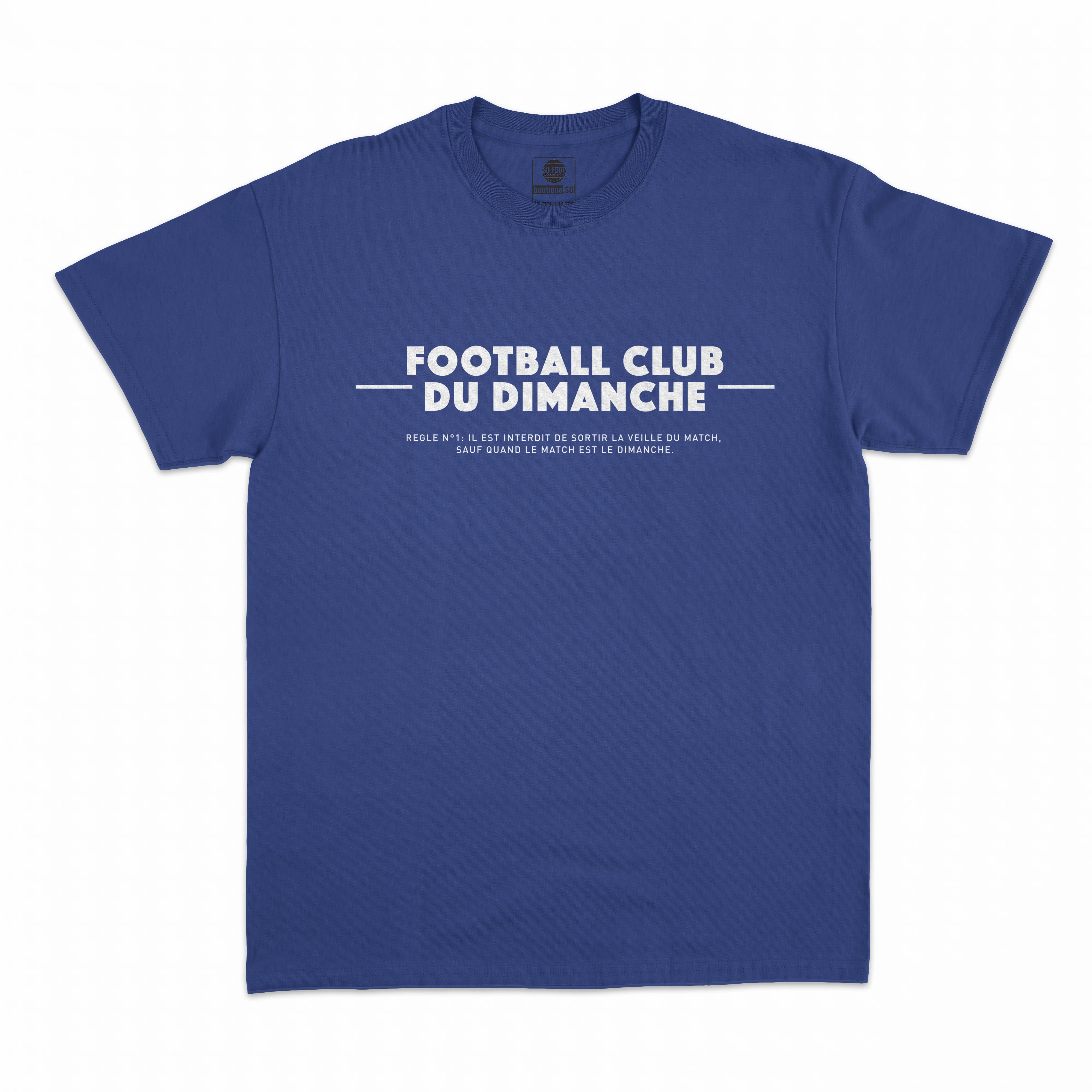 T-shirt “Règle n°1 Football Club du Dimanche: Sortir Veille du Match” - Image 6