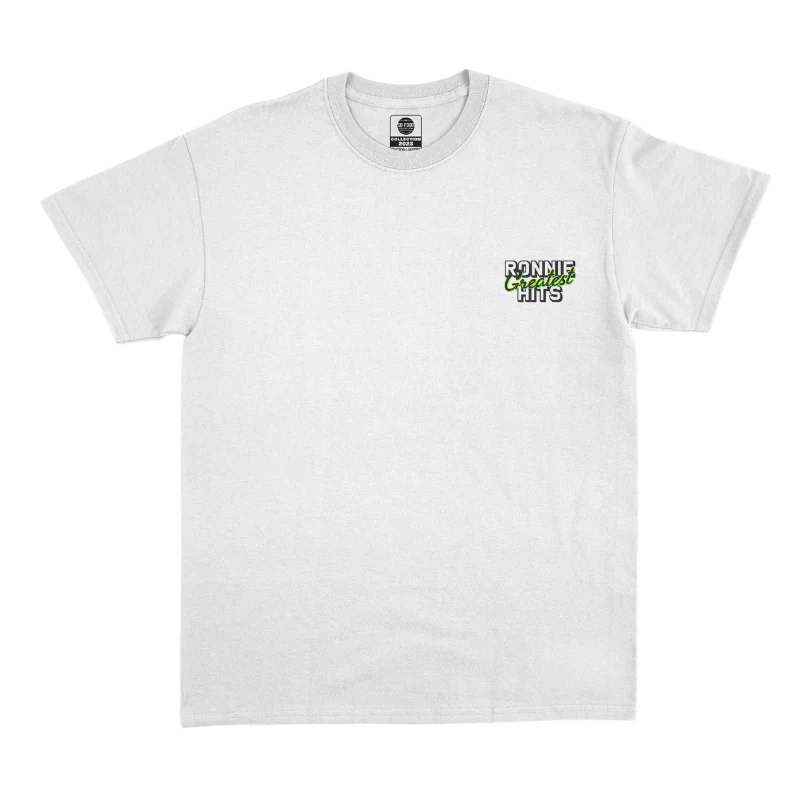 T-Shirt "Ronnie Greatest Hits" blanc - Image 3