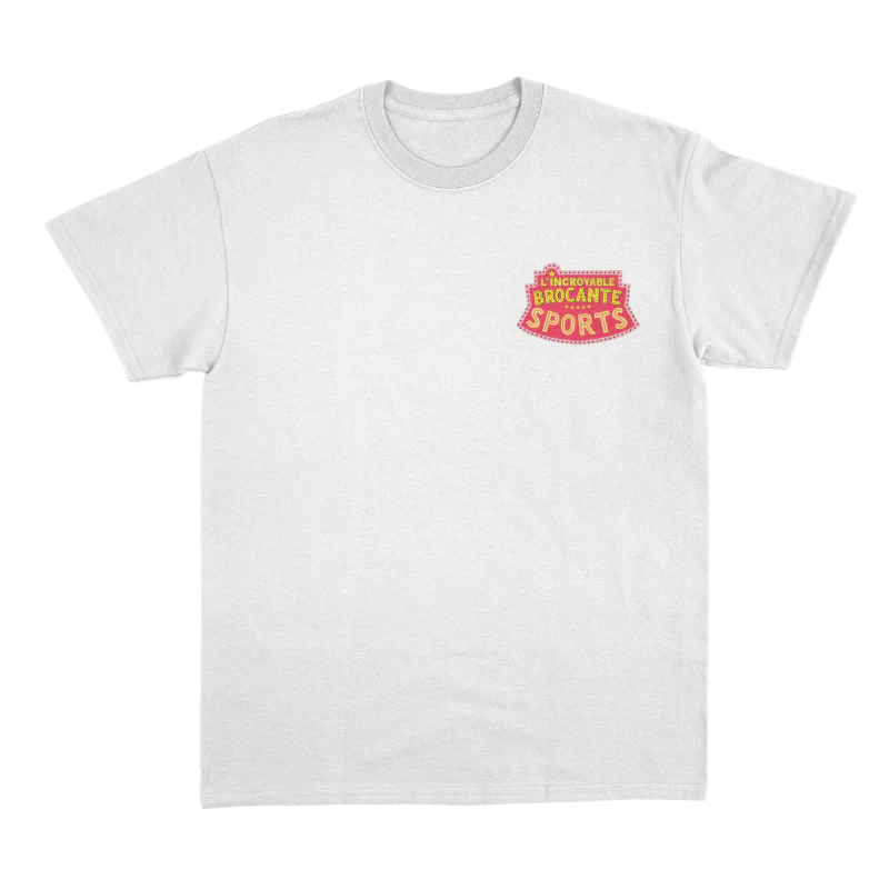 T-Shirt blanc staff "Incroyable Brocante Sports 2.0" - Image 2