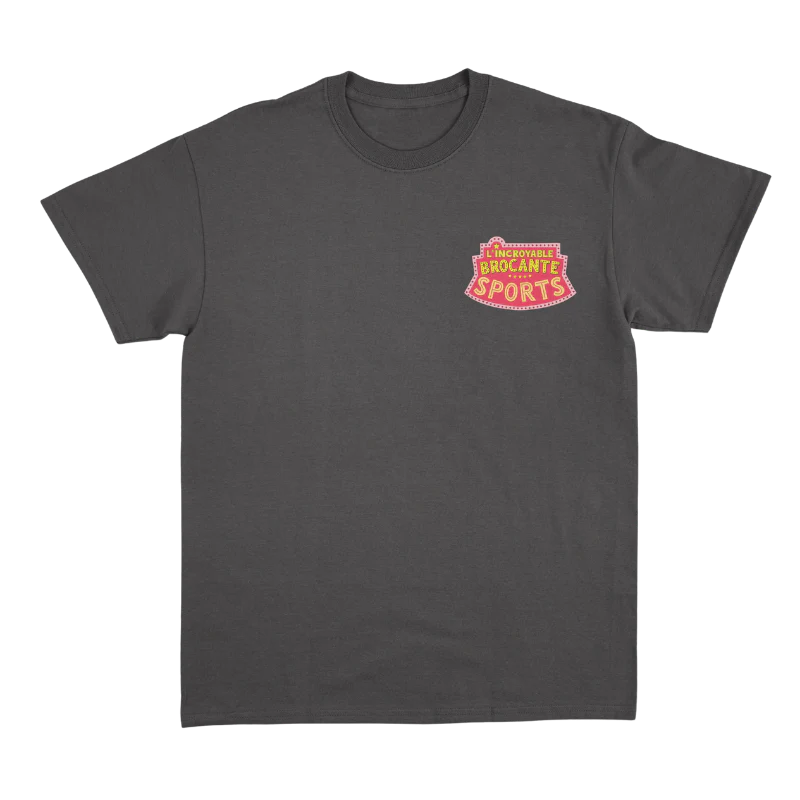 T-Shirt staff noir "Incroyable Brocante Sports 2.0" - Image 2