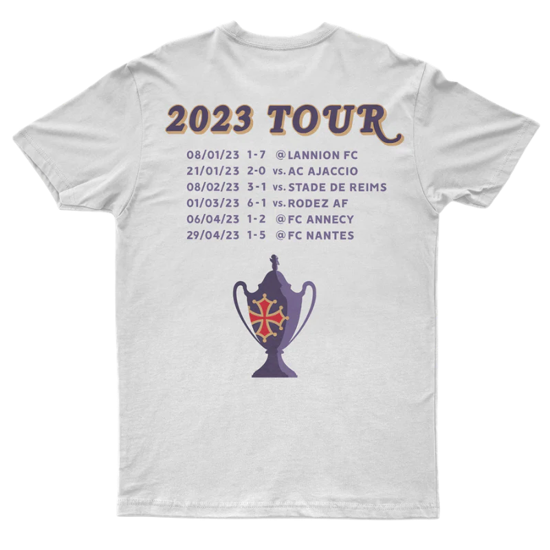 T-Shirt « Toulouse 23 » On Tour