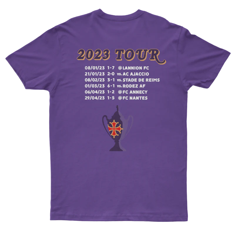 T-Shirt « Toulouse 23 » On Tour - Image 4