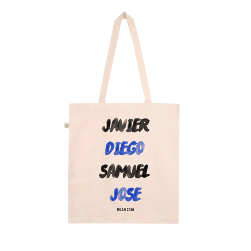 Tote bag "Javier, Diego, Samuel, José" Inter Milan 2010