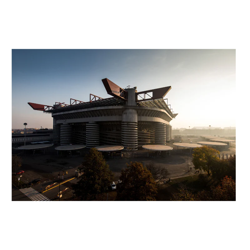 Vue aérienne du San Siro, 2022 - Image 3