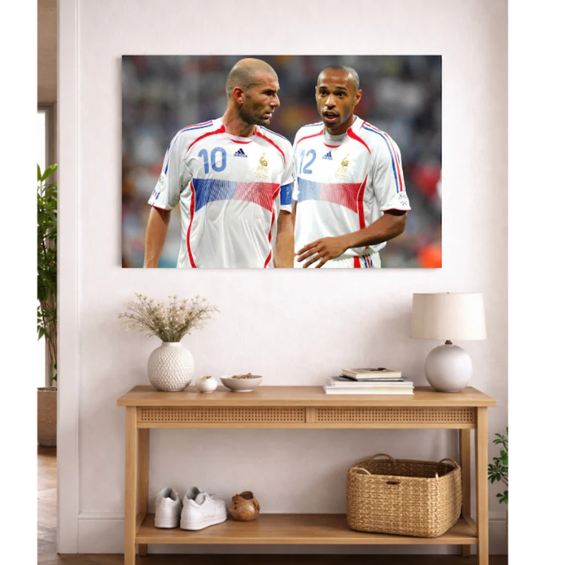 Zinédine Zidane et Thierry Henry, 2006 - Image 3
