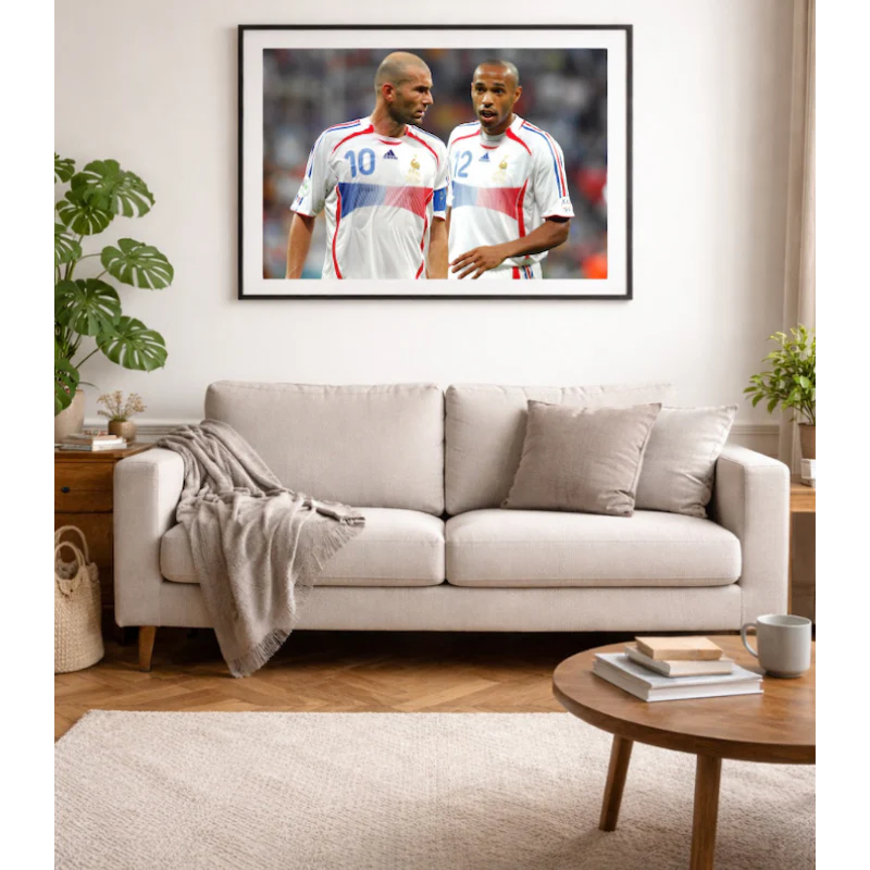 Zinédine Zidane et Thierry Henry, 2006 - Image 4